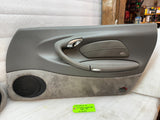 99-04 PORSCHE CARRERA 911 996 GRAY LEFT RIGHT DOOR PANELS