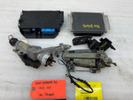 02 03 04 PORSCHE CARRERA 911 996 3.6 MATCHING KEY LOCK ECU ECM SET IMMOBILIZER