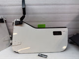 1987 JEEP WRANGLER YJ OEM WHITE LEFT RIGHT HALF DOORS W DOOR PANELS MIRROR 87-95