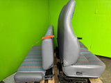 1997 JEEP WRANGLER TJ OEM FRONT REAR COMPLETE SEATS SET GREY 97-02