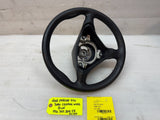 99-05 PORSCHE CARRERA 911 996 OEM BLUE LEATHER THREE SPOKE STEERING WHEEL