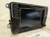 16 17 VOLKSWAGEN VW GTI JETTA MK7 AM FM STEREO SCREEN DISPLAY RECEIVER 5C0035200