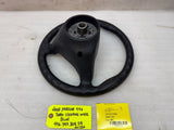 99-05 PORSCHE CARRERA 911 996 OEM BLUE LEATHER THREE SPOKE STEERING WHEEL