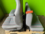 1997 JEEP WRANGLER TJ OEM FRONT REAR COMPLETE SEATS SET GREY 97-02