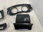 16 VOLKSWAGEN VW GOLF R MK7 OEM CARBON LOOK INTERIOR DASH CONSOLE TRIM 13-17