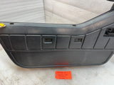 1991 JEEP WRANGLER YJ OEM BLACK LEFT RIGHT HALF DOORS W DOOR PANELS MIRROR 87-95