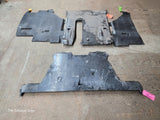 14 NISSAN GTR R35 OEM LOWER CARBON BELLY FLOOR PAN 4 PCS 748a0-kb51a 09-14