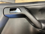 2001 VW CABRIO MK3.5 OEM FRONT REAR BLACK DOOR TRIM PANELS 99-02