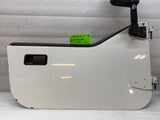 1987 JEEP WRANGLER YJ OEM WHITE LEFT RIGHT HALF DOORS W DOOR PANELS MIRROR 87-95