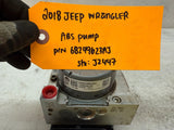 18 JEEP WRANGLER RUBICON JL JT 3.6 ABS BRAKE PUMP MODULE 68249623AJ  18-23