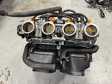 07-12 HONDA CBR 600RR 600 RR COMPLETE AIRBOX FUEL INJECTION THROTTLE BODIES