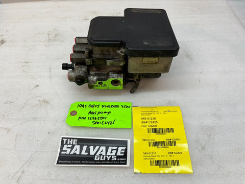 95-99 Chevrolet GMC SILVERADO 2500 3500 ABS ANTI LOCK BRAKE PUMP MODULE 12765501