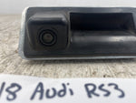 18 AUDI RS3 8V OEM REAR TRUNK LID RELEASE HANDLE W/ CAMERA 8V0827566B 17-20 60K