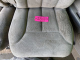 95-99 Chevrolet GMC SILVERADO SIERRA EXTENDED CAB FRONT REAR SEATS PANELS GRAY