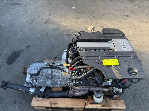 19 FORD MUSTANG GT 5.0 COYOTE ENGINE 10R80 AUTOMATIC TRANSMISSION SWAP 52k 18-22