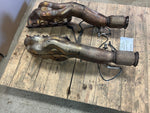 17-23 AUDI R8 5.2 V10 OEM LEFT RIGHT EXHAUST HEADER 420251212R 420251211R 21K