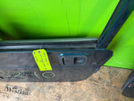 97-06 JEEP WRANGLER TJ LJ OEM FULL HARD DOORS GREEN W GRAY DOOR PANELS MIRRORS