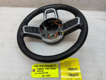 20 JEEP WRANGLER JL JT RUBICON BLACK LEATHER HEATED STEERING WHEEL 18-23