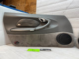 99-04 PORSCHE CARRERA 911 996 GRAY LEFT RIGHT DOOR PANELS