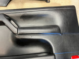 2001 VW CABRIO MK3.5 OEM FRONT REAR BLACK DOOR TRIM PANELS 99-02