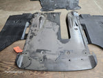 14 NISSAN GTR R35 OEM LOWER CARBON BELLY FLOOR PAN 4 PCS 748a0-kb51a 09-14