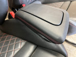 18 AUDI R8 PLUS FRONT LEFT RIGHT BLACK LEATHER SEATS 17-23 DAMAGED!!