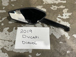 2019 DUCATI DIAVEL 1260S OEM LEFT SIDE VIEW MIRROR 19-22