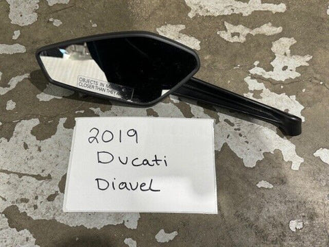 2019 DUCATI DIAVEL 1260S OEM LEFT SIDE VIEW MIRROR 19-22