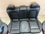 16 VOLKSWAGEN GOLF GTI MK7 4 DOOR BLACK LEATHER SEATS & DOOR PANELS OEM 15-21