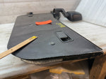 1991 JEEP WRANGLER YJ OEM BLACK LEFT RIGHT HALF DOORS W DOOR PANELS MIRROR 87-95