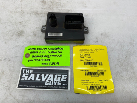 07-10 Chevrolet GMC DURAMAX 6.6 LMM GPM GLOW PLUG CONTROL MODULE 98089571