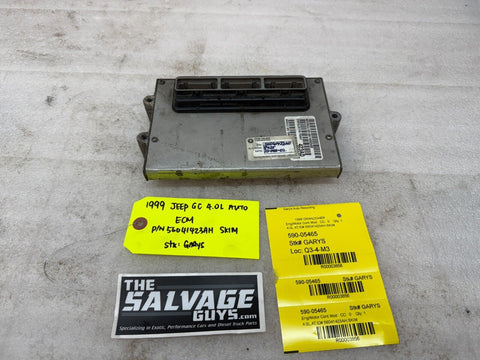 99 JEEP GRAND CHEROKEE 4.0 AUTOMATIC ENGINE COMPUTER ECM ECU 56041423AH