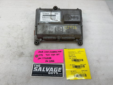 04 Chevrolet GMC SILVERADO 6.6 TCM TCU TRANSMISSION COMPUTER ALLISON 29537441