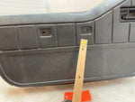 1991 JEEP WRANGLER YJ OEM BLACK LEFT RIGHT HALF DOORS W DOOR PANELS MIRROR 87-95