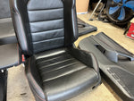 16 VOLKSWAGEN GOLF GTI MK7 4 DOOR BLACK LEATHER SEATS & DOOR PANELS OEM 15-21