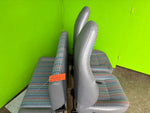 1997 JEEP WRANGLER TJ OEM FRONT REAR COMPLETE SEATS SET GREY 97-02