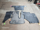 14 NISSAN GTR R35 OEM LOWER CARBON BELLY FLOOR PAN 4 PCS 748a0-kb51a 09-14