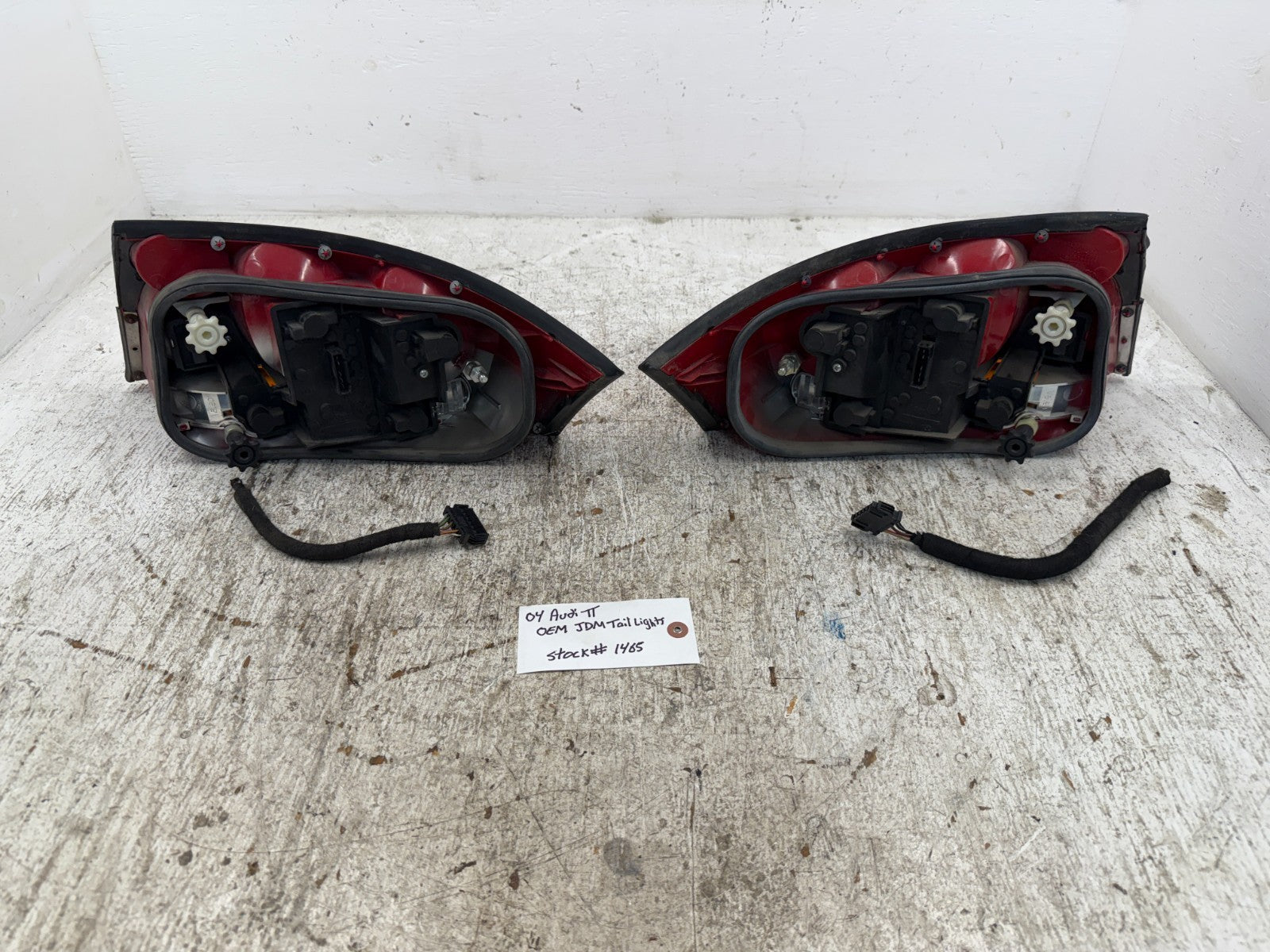 00 01 02 03 04 05 06 Audi TT MK1 JDM REAR TAILLIGHTS LAMPS LEFT