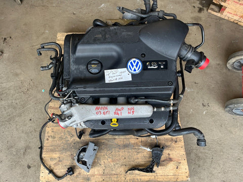 03 VW JETTA GTI MK4 COMPLETE AWP 1.8T ENGINE MOTOR ONLY 72K 02 04 05