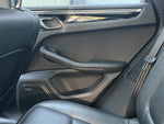 16 PORSCHE MACAN S 95B COMPLETE FRONT REAR BLACK LEATHER SEAT W/ DOOR PANELS