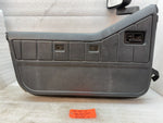 1991 JEEP WRANGLER YJ OEM BLACK LEFT RIGHT HALF DOORS W DOOR PANELS MIRROR 87-95