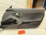 19 PORSCHE CAYMAN GTS 982 718 981 BLACK COMPLETE LEFT RIGHT DOOR PANEL PANELS