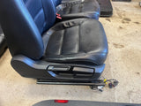 13-16 VOLKSWAGEN JETTA HYBRID MK6 OEM BLACK LEATHER FRONT REAR SEATS DOOR PANELS