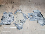 13 LAMBORGHINI GALLARDO LP560 LP550 UNDER BODY FLOOR BELLY PAN SKID PLATE 3 PCS