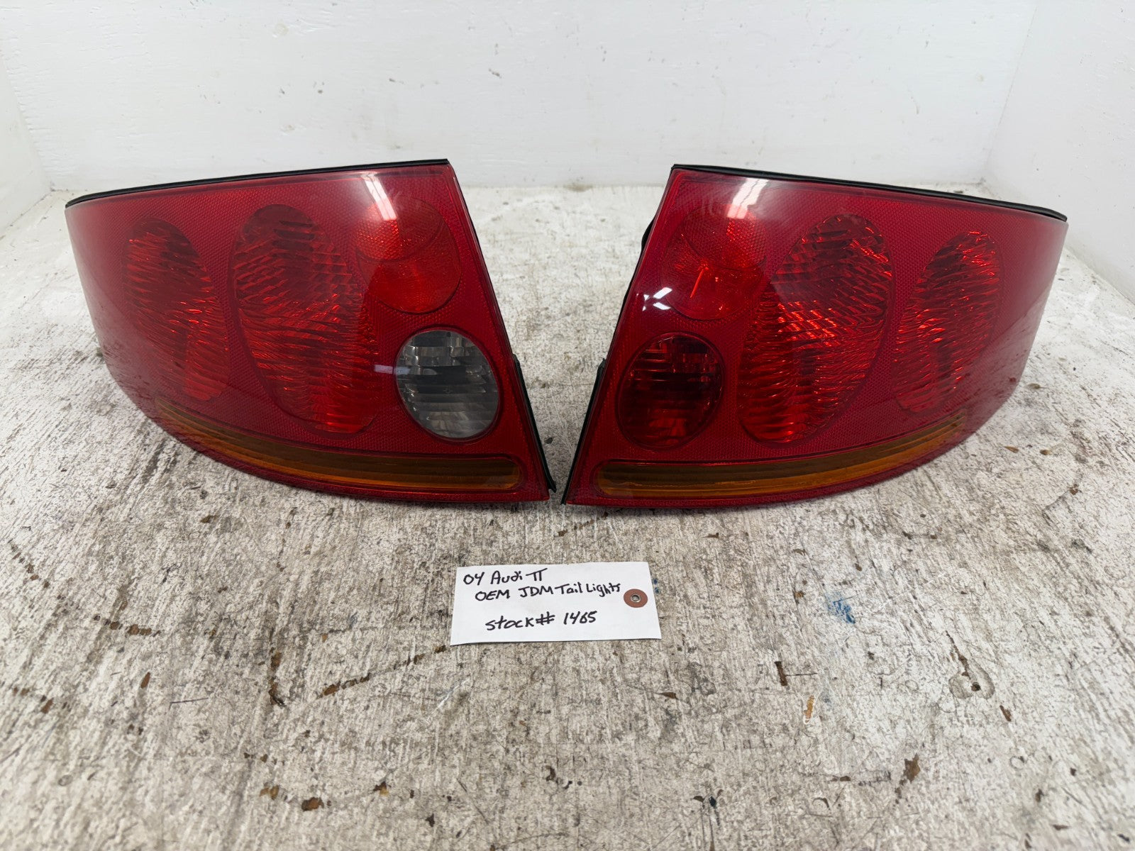 00 01 02 03 04 05 06 Audi TT MK1 JDM REAR TAILLIGHTS LAMPS LEFT