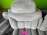 95-99 Chevrolet GMC SILVERADO SIERRA EXTENDED CAB FRONT REAR SEATS PANELS GRAY