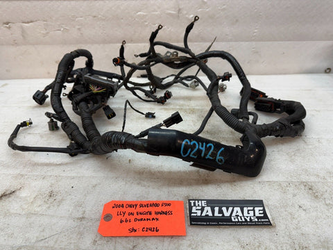 04 Chevrolet GMC 2500HD 3500HD DURAMAX 6.6 LLY DIESEL ENGINE WIRING LOOM HARNESS