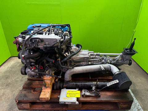 01-03 HONDA S2000 AP1 2.0 VTEC F20C1 COMPLETE ENGINE MANUAL TRANSMISSION SWAP