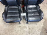 00-06 Audi TT COUPE MK1 OEM BLACK LEATHER LEFT RIGHT FRONT SEATS