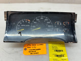 95-98 CHEVROLET GMC SIERRA SILVERADO GAUGE SPEEDOMETER CLUSTER V8 MANUAL TRANS